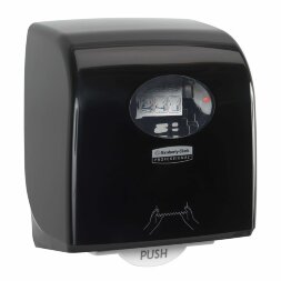 7956 Диспенсер настенный Aquarius Slimroll, для рулонных полотенец, черный
