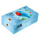JSN1 Одноразовые сверхтонкие нитриловые перчатки Jeta Safety, голубые