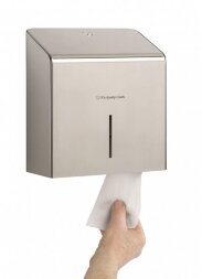 8974 Диспенсер настенный Kimberly-Clark, для туалетной бумаги в больших рулонах, стальной