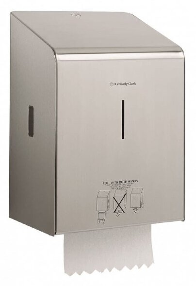 8976 Диспенсер настенный Kimberly-Clark Professional, для бумажных полотенец в рулонах, стальной
