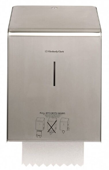 8976 Диспенсер настенный Kimberly-Clark Professional, для бумажных полотенец в рулонах, стальной