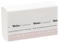 KW309 Бумажные полотенца в пачках Veiro Professional Premium, 21 пач. х 150 л, 32 × 21.6 см, двухслойные, 40 г/м²