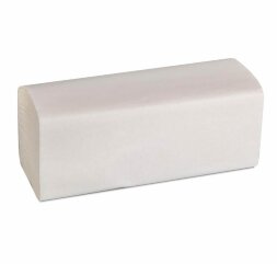 V2-250 Бумажные полотенца в пачках Veiro Professional Lite, 20 пач. х 250 л, 21 × 21.6 см, однослойные, белые, 27 г/м²