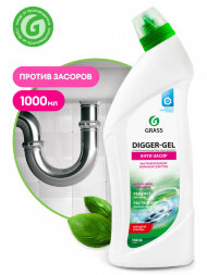 Гель для чистки труб Grass Digger-Gel (флакон 1 л)