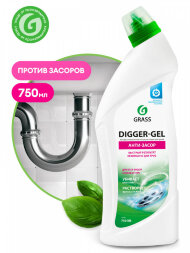 Гель для чистки труб Grass Digger-Gel (флакон 750 мл)