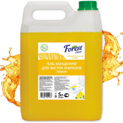 Гель для чистки унитазов Forest Clean Лимон (канистра 5 л)