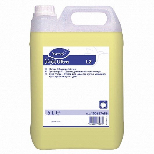 100987489 Средство для машинного мытья посуды Suma Ultra L2L, 5 л