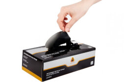 JSN8 Нитриловые перчатки черные одноразовые JETA SAFETY
