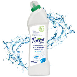 Гель для чистки унитазов Forest Clean Океан (флакон 750 мл)