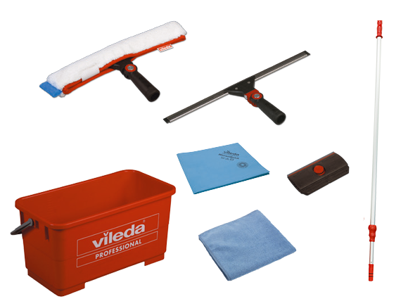 166390 Набор №7 Чистые окна с Эволюшн Vileda Professional