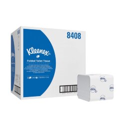 8408 Туалетная бумага Kleenex Ultra, 36 пач. х 200 л, 18.6 × 11 см, двухслойная, белая, 34 г/м²
