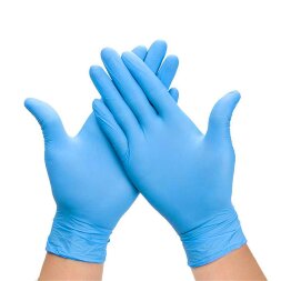 Ecolat перчатки нитриловые Ocean Blue CH3035, медицинские, нестерильные, РУ