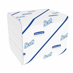 8508 Туалетная бумага Scott, 36 пач. х 250 л, 18.6 × 11 см, двухслойная, белая, 31 г/м²