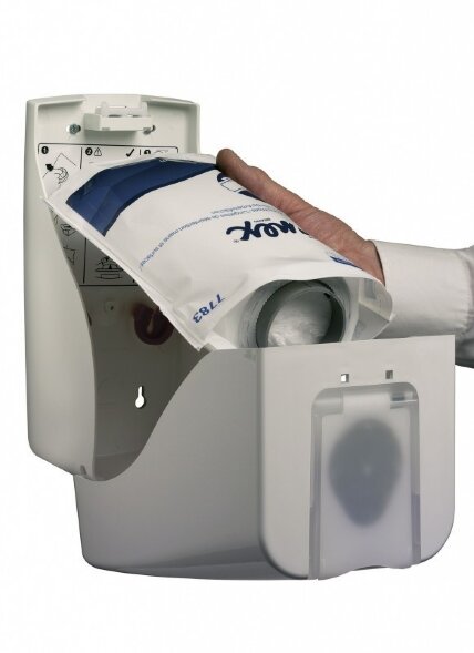 7936 Диспенсер настенный Kimberly-Clark Professional, для дезинфицирующих салфеток в блоке, белый