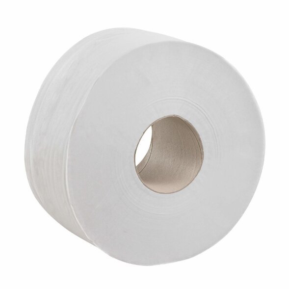 8570 Туалетная бумага Kleenex Jumbo Roll, 6 рул. x 190 м, 38 × 9 см, двухслойная, белая, 34 г/м²