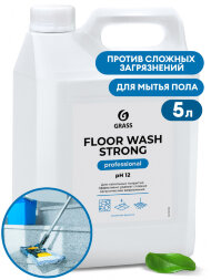 125193 Щелочное средство для мытья пола "Floor wash strong" (канистра 5,6 кг)