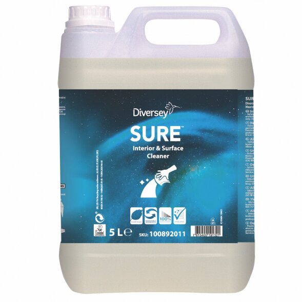 100892011 ​Универсальное моющее средство SURE Interior&amp;amp;Surface Cleaner, 5 л