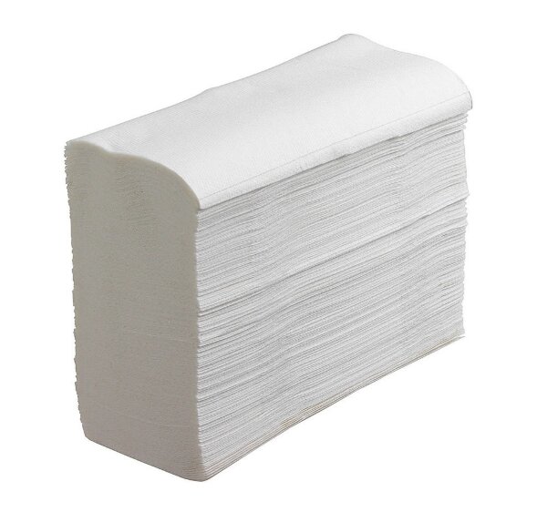 3749 Бумажные полотенца Scott Multi-Fold, 16 пач. х 250 л, 24 × 20 см, однослойные, белые, 26 г/м²