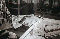 JWK101-XL Перчатки сварщика Light с крагой из спилковой кожи без подкладки JETA SAFETY