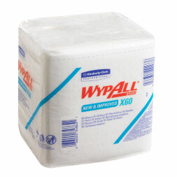 6034 Протирочный материал в пачках WypAll X60 белый (12 пачек по 76 листов)