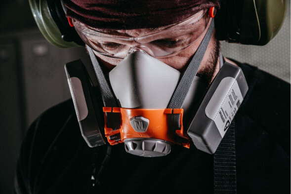 6500 Газовая полумаска (без фильтров) JETA SAFETY 6500