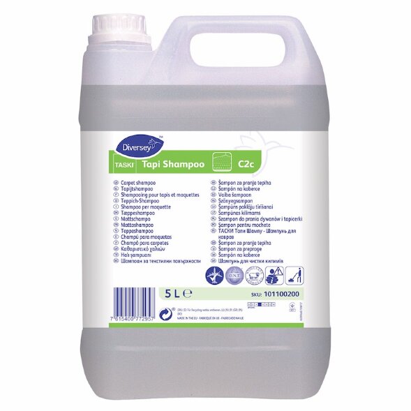 101100200 Шампунь для ковровых покрытий TASKI Tapi Shampoo, 5 л (7513212)