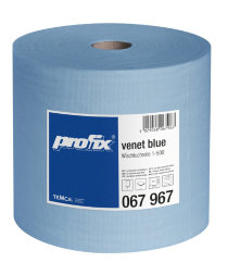 067967 Протирочный материал в рулонах Profix Venet голубой (1 рулон 500 листов)