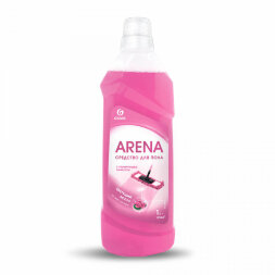 Средство для мытья пола с полирующим эффектом Grass Arena Цветущий лотос (флакон 1 л)