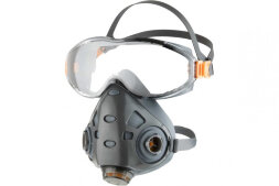 9500-L Полумаска фильтрующая с интегрированными очками Air Optics JETA SAFETY, размер L