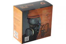 9500-L Полумаска фильтрующая с интегрированными очками Air Optics JETA SAFETY, размер L