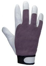 JLE305 Кожаные рабочие перчатки Winter Mechanic с утепленной подкладкой JETA SAFETY