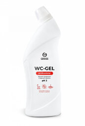 Средство для чистки сантехники Grass WC-Gel Professional (флакон 750 мл)