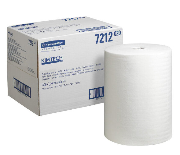 7212 Полировочные салфетки в рулоне Kimberly-Clark Kimtech Cloth (сменный блок 300 листов)