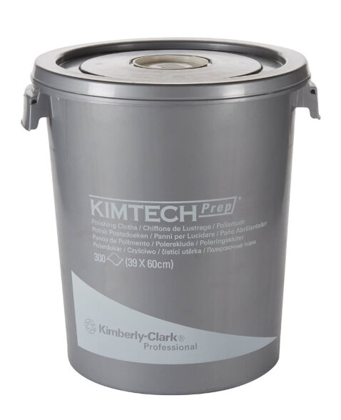 7213 Полировочные салфетки в рулонах Kimberly-Clark Kimtech Cloth (блок 300 листов + ведро)