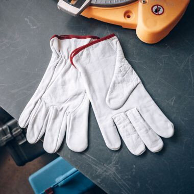 JLE421 Кожаные рабочие перчатки Smithcraft JETA SAFETY