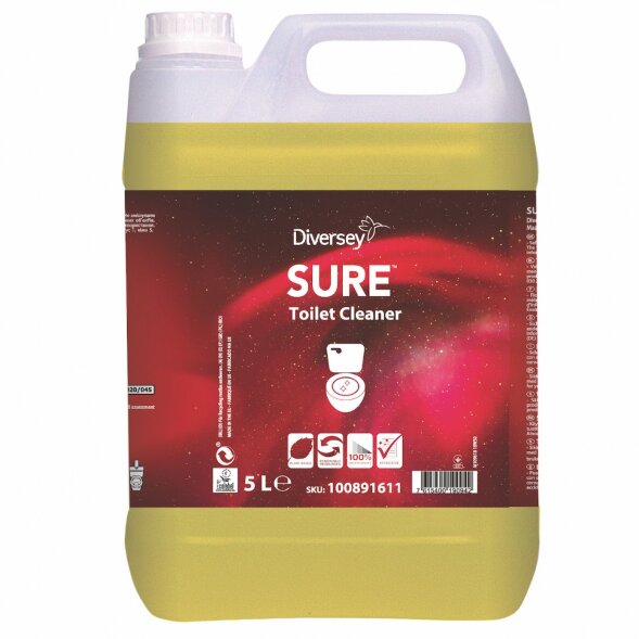 100891611 ​Чистящее средство SURE Toilet Cleaner для унитазов и писсуаров, 5 л