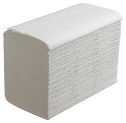 6617 Бумажные полотенца Scott Essential, 15 пач. х 340 л, 21 × 20 см, однослойные, белые
