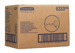 6333 Жидкое мыло Kleenex в кассетах, 6 кассет х 1 л, для частого использования