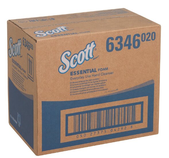 6346 Жидкое мыло пенное Scott Essential в кассетах, 12 кассет х 0.2 л