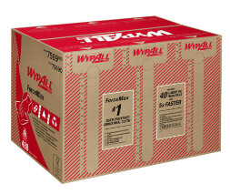 7569 Нетканый протирочный материал в коробке WypAll ForceMax голубой (1 коробка 480 листов)