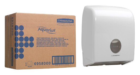6958 Диспенсер настенный Aquarius, для туалетной бумаги в больших рулонах