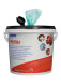 7775 Чистящие салфетки WypAll Cleaning Wipes в большой тубе (6 туб по 90 листов)