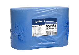 С55561 Бумажные полотенца Celtex, 36 х 36 см, двухслойные, голубые, 2 рулона х 1000 листов