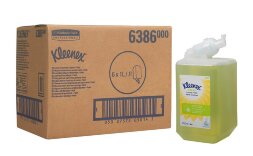6386 Жидкое мыло пенное Kleenex Fresh Luxury в кассетах, 6 кассет х 1 л