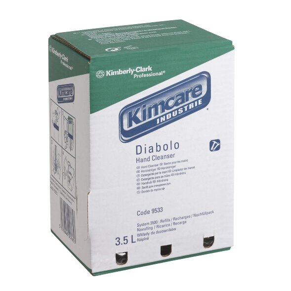 9533 Жидкое мыло Kimcare Industrie Diabolo в кассетах, 2 кассеты х 3,5 л
