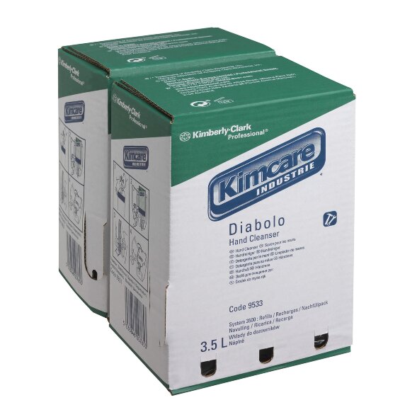 9533 Жидкое мыло Kimcare Industrie Diabolo в кассетах, 2 кассеты х 3,5 л