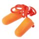 JEM-237-С EarGuard-HV Беруши противошумные из вспененного пенополиуретана JETA SAFETY с соединительным шнуром  37дБ в индивидуальной упаковке (200 пар)