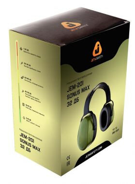 JEM-201 Наушники противошумные Sonus Max JETA SAFETY 32 дБ