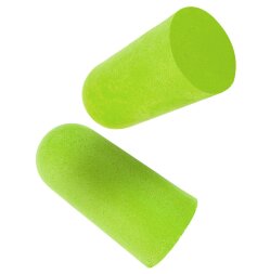 JEM-137-С EarGuard-HV Беруши противошумные из вспененного пенополиуретана JETA SAFETY 37дБ в индивидуальной упаковке, классическая форма (200 пар)