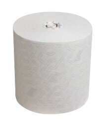 6691 Бумажные полотенца Scott Essential, 6 рул. x 350 м, однослойные, белые, 25 г/м²
